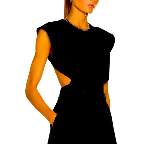 bassike | Tops | Bassikecutout Jersey Topselect A Colorcolor Black |  Poshmark